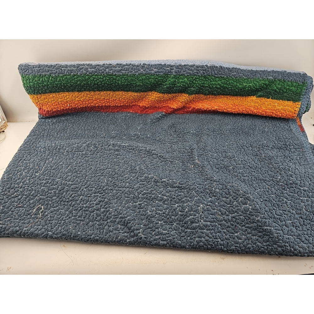 Pendleton Sherpa Fleece Rainbow Stripe Throw